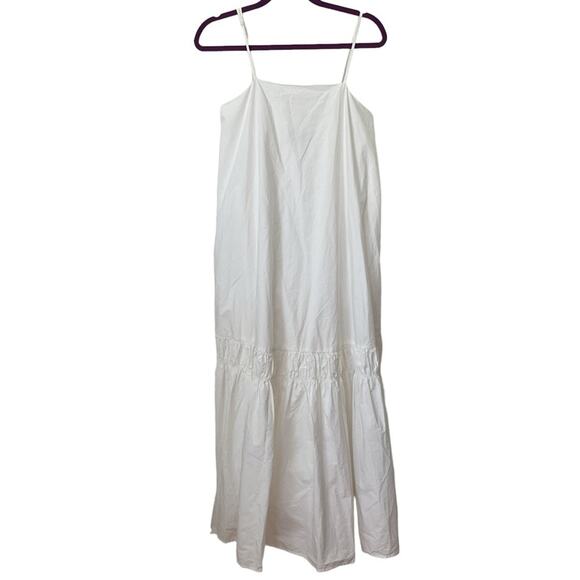 Banana Republic Poplin Backless Maxi Dress XS NWT cream - Picture 6 of 7